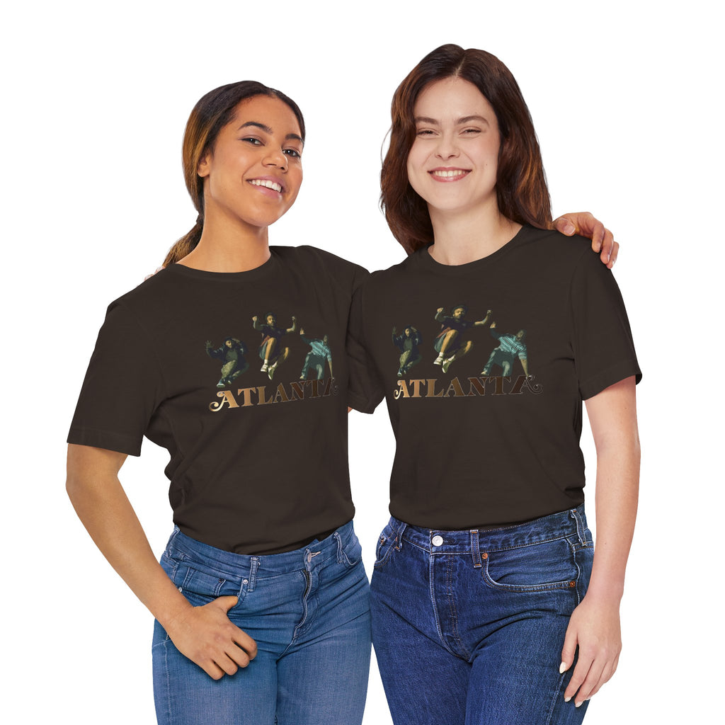 Retro Atlanta TV Show Jumping City Typography Tee