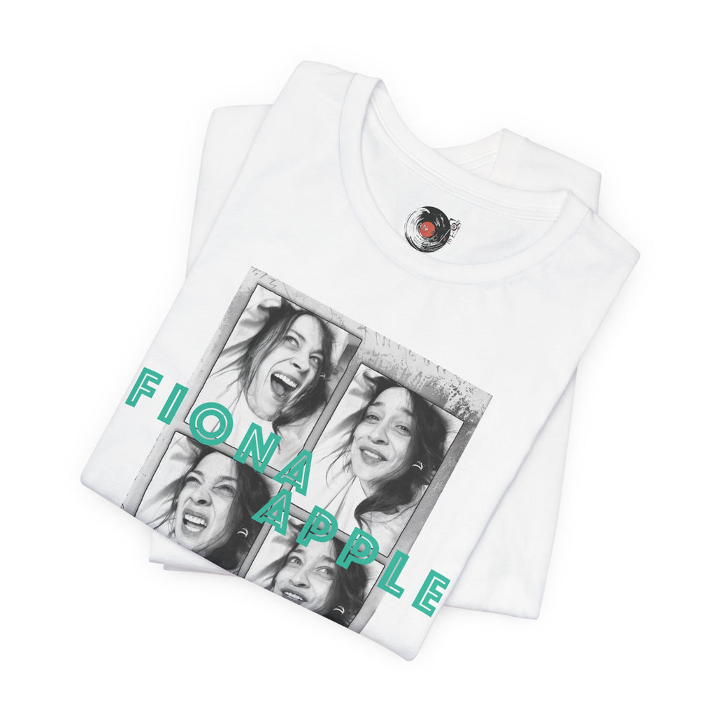 Fiona Apple Collage Tee T-Shirt | Portrait Music Graphic