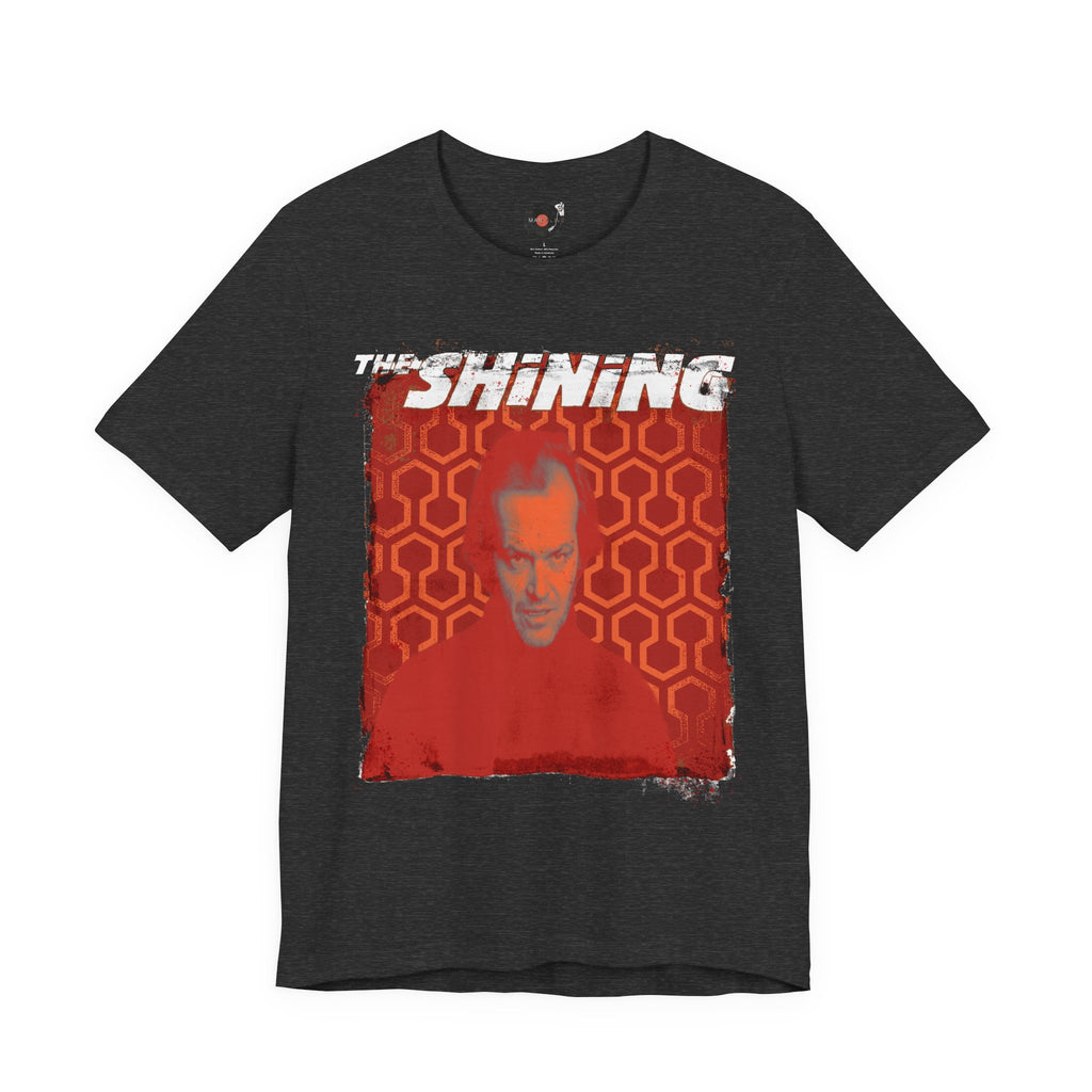 The Shining Carpet Nicholson Portrait T-Shirt | Horror Movie Poster Tee