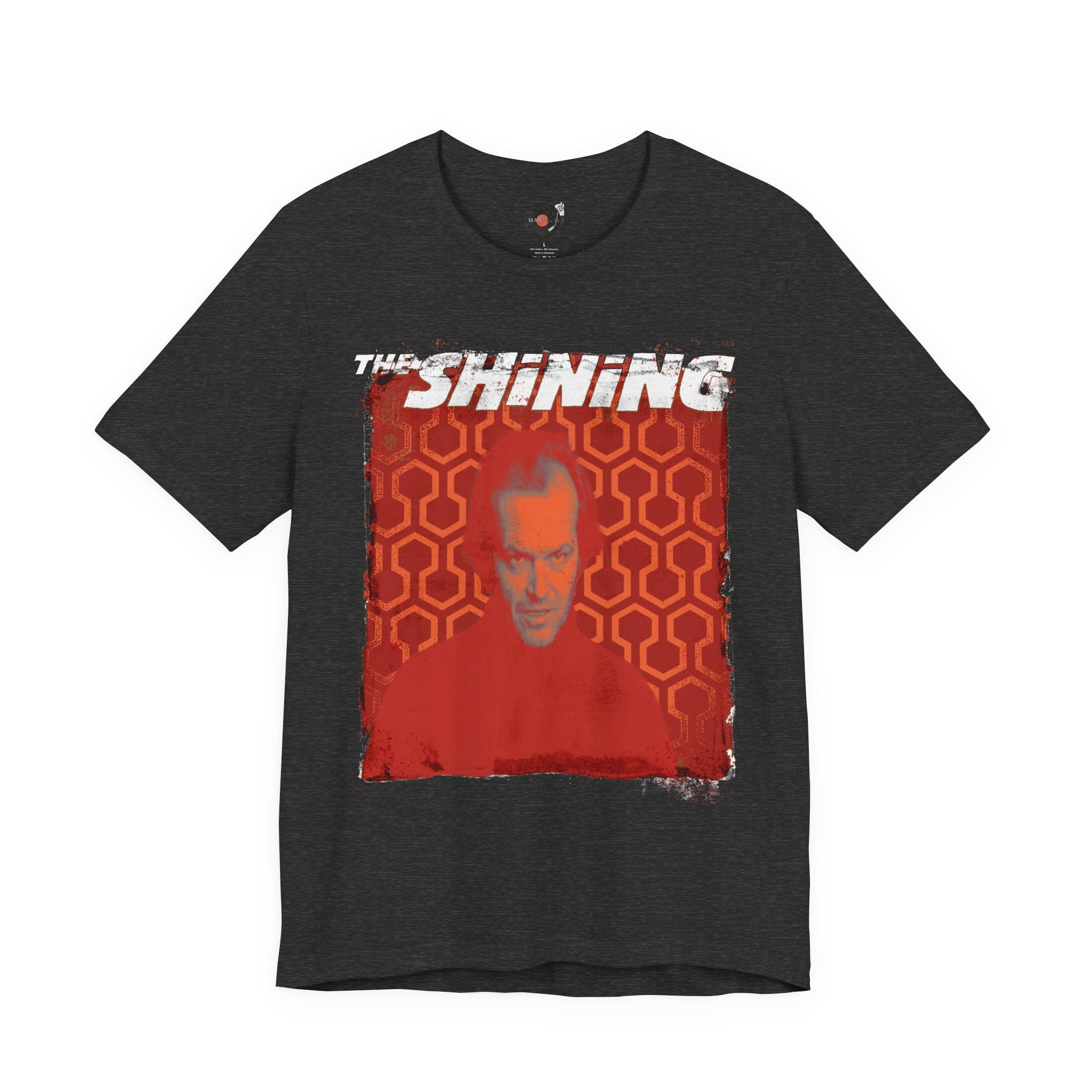 The Shining Carpet Nicholson Portrait T-Shirt | Horror Movie Poster Tee