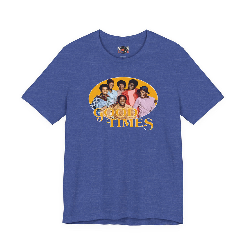 Good Times 70s Retro Family Portrait Tee | Vintage TV Photo