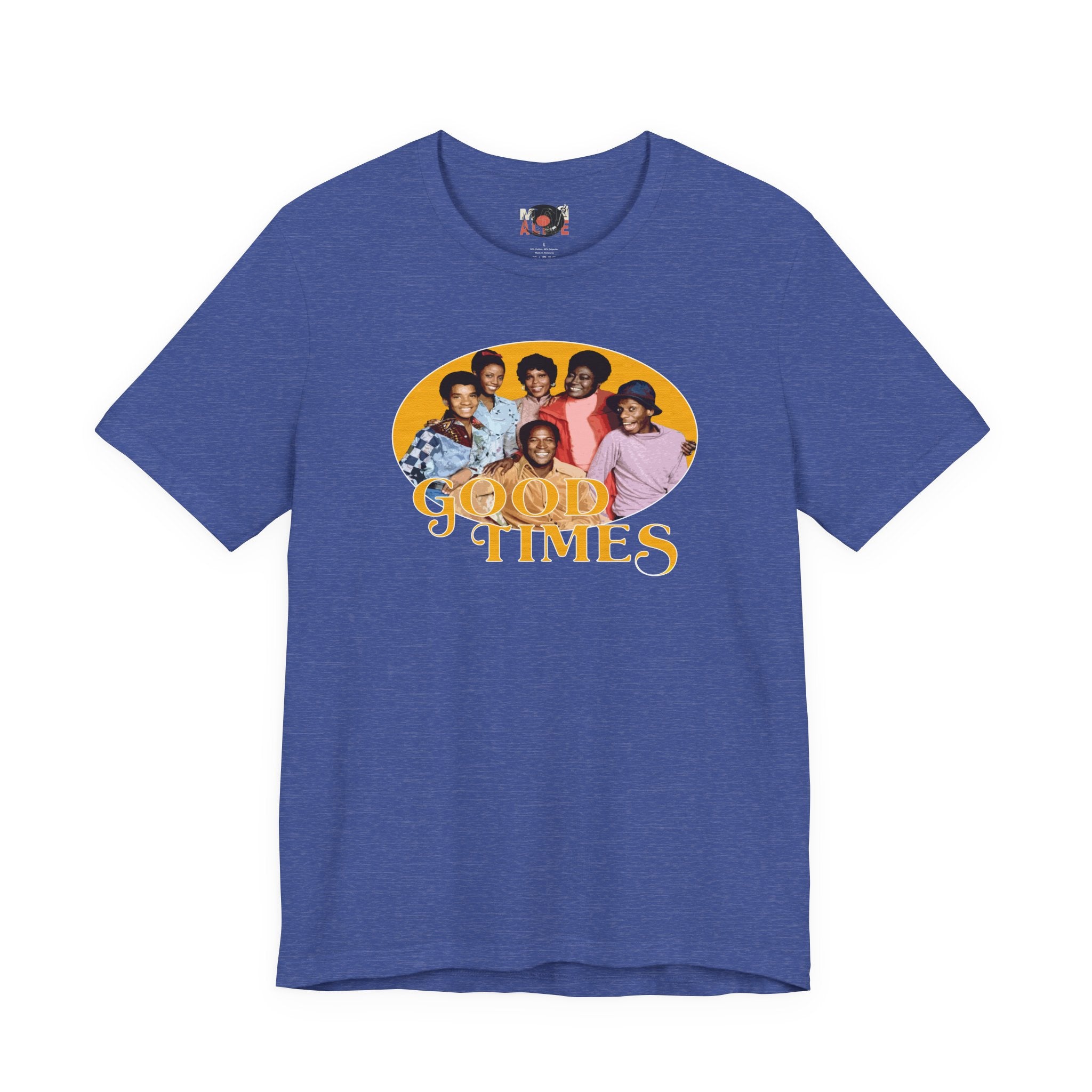 Good Times 70s Retro Family Portrait Tee | Vintage TV Photo