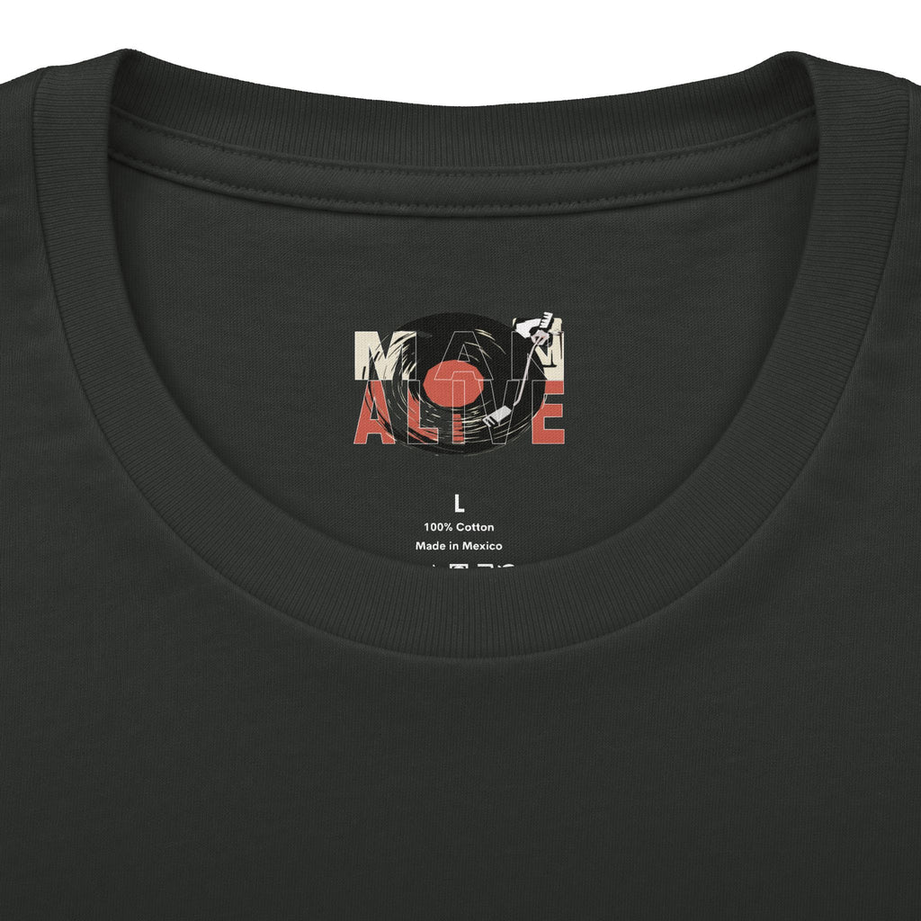 Grunge Band Portrait Tee — "Nirvana" Retro Rock Crew