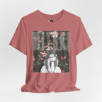 Mitski Floral Forest Illustration T-Shirt | Indie Rock Music Graphic Tee