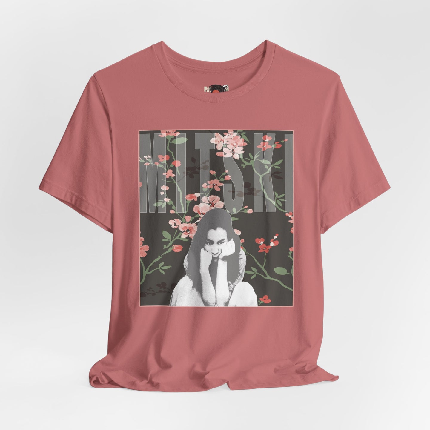 Mitski Floral Forest Illustration T-Shirt | Indie Rock Music Graphic Tee