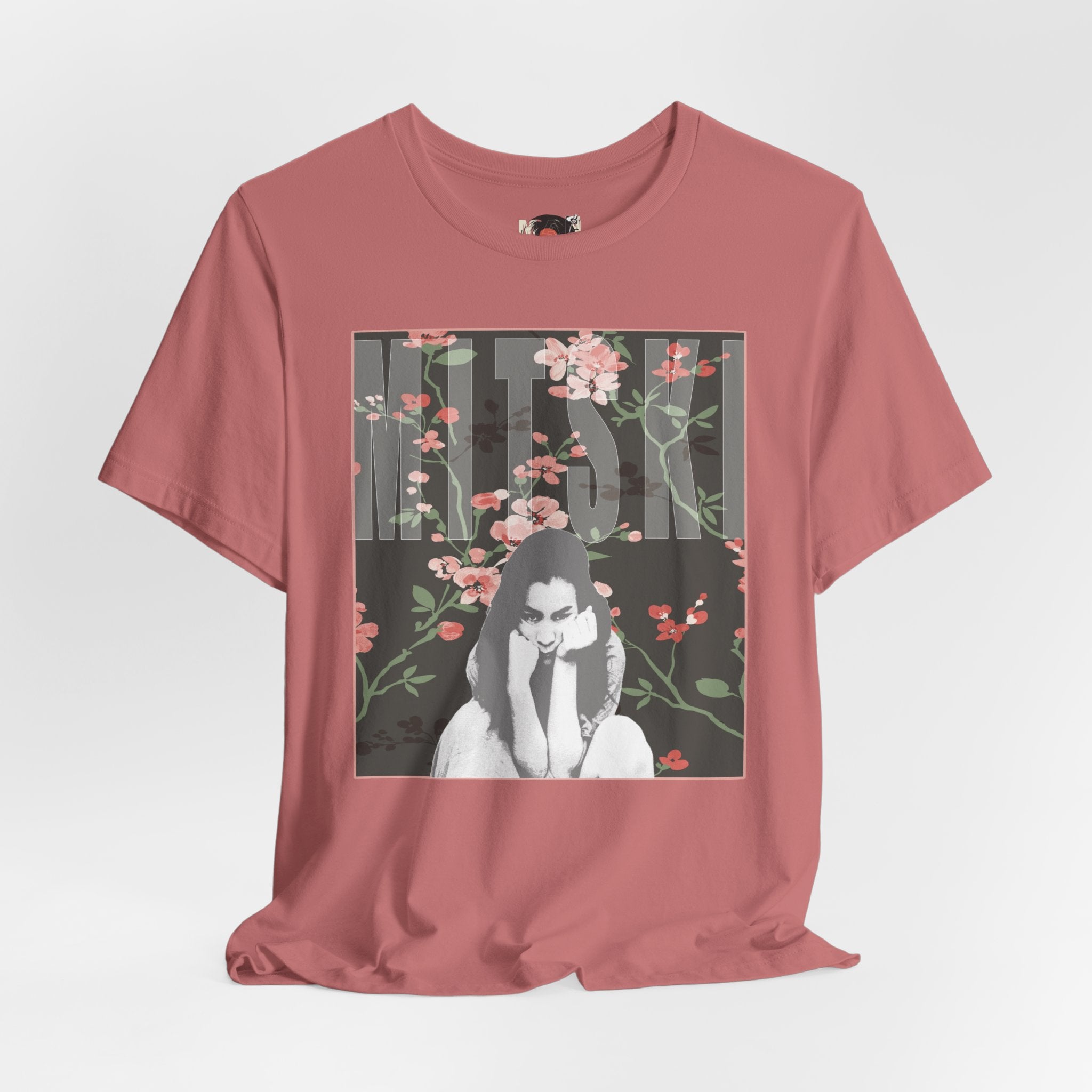 Mitski Floral Forest Illustration T-Shirt | Indie Rock Music Graphic Tee