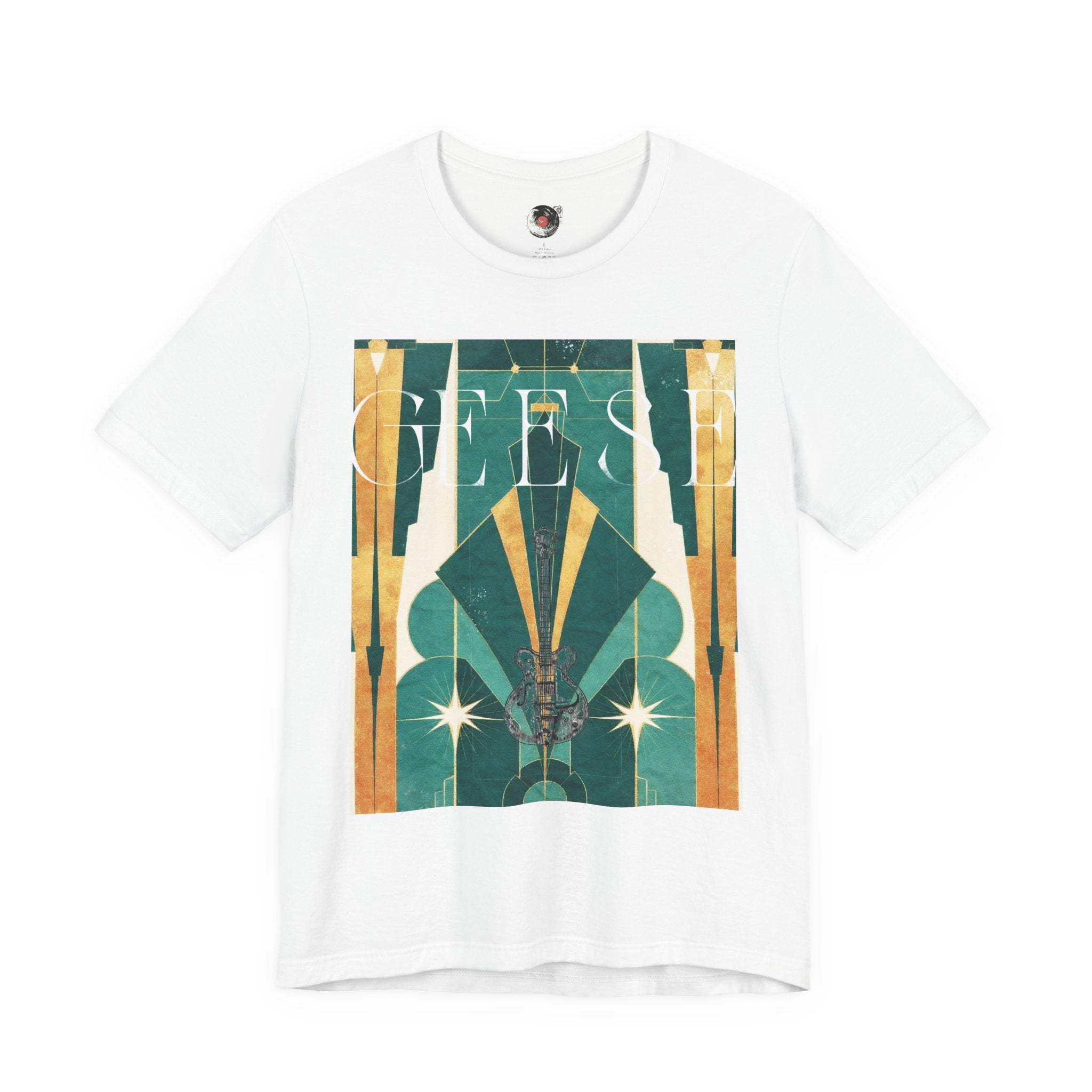 GEESE band Tee, Art Deco Inspire Graphic Tee, Vintage Style Shirt, Retro Tee, Gift for Art Lovers, Casual Wear