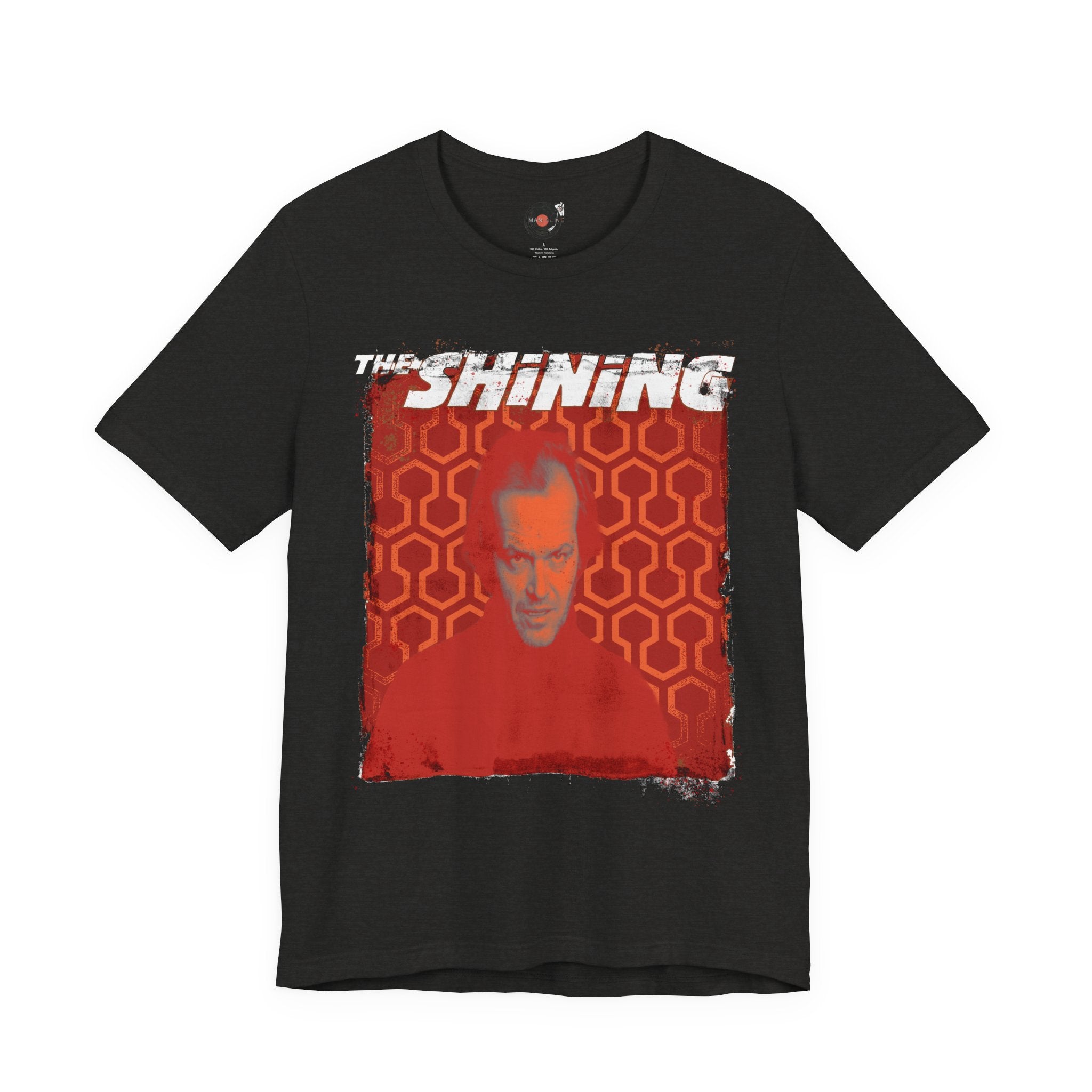The Shining Carpet Nicholson Portrait T-Shirt | Horror Movie Poster Tee