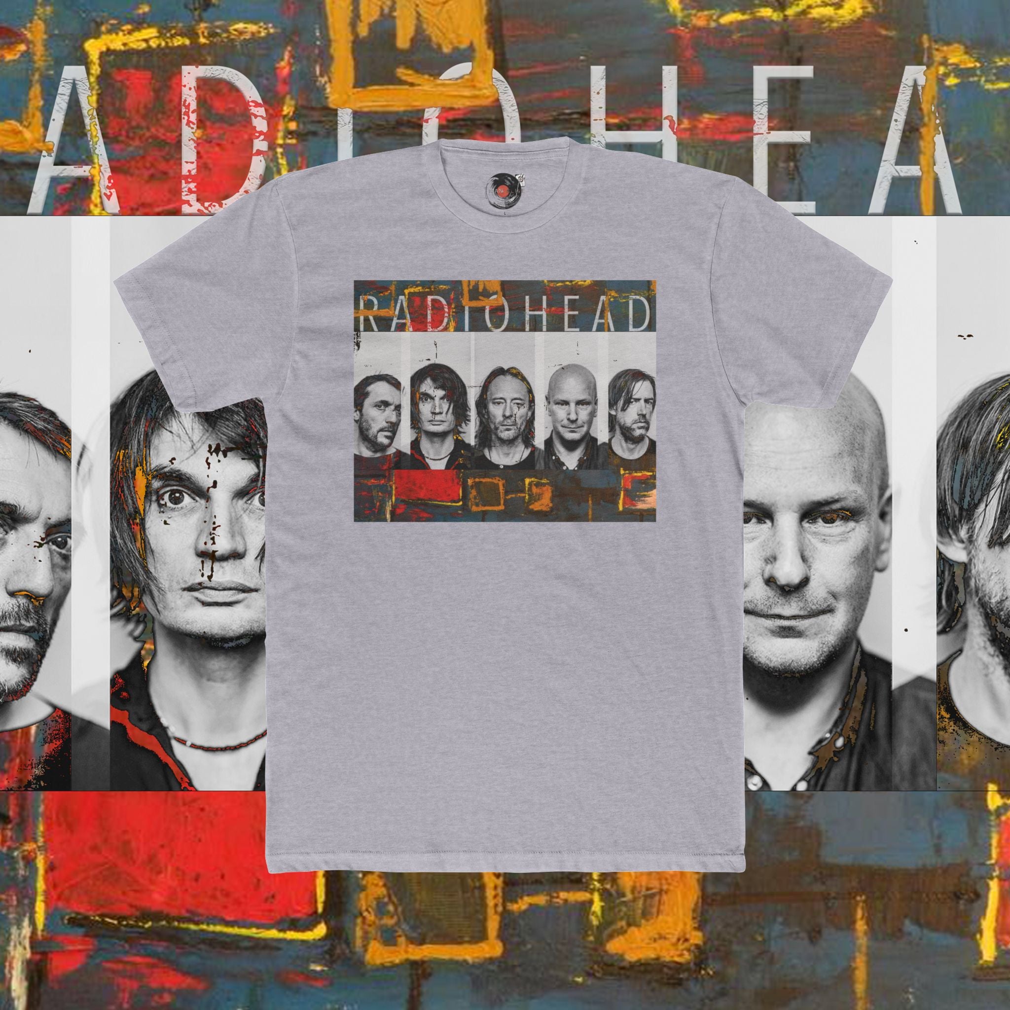 Radiohead Band T-Shirt, Alternative Rock Music Tee, Unisex Crew Neck Top, Concert Merch, Festival Apparel