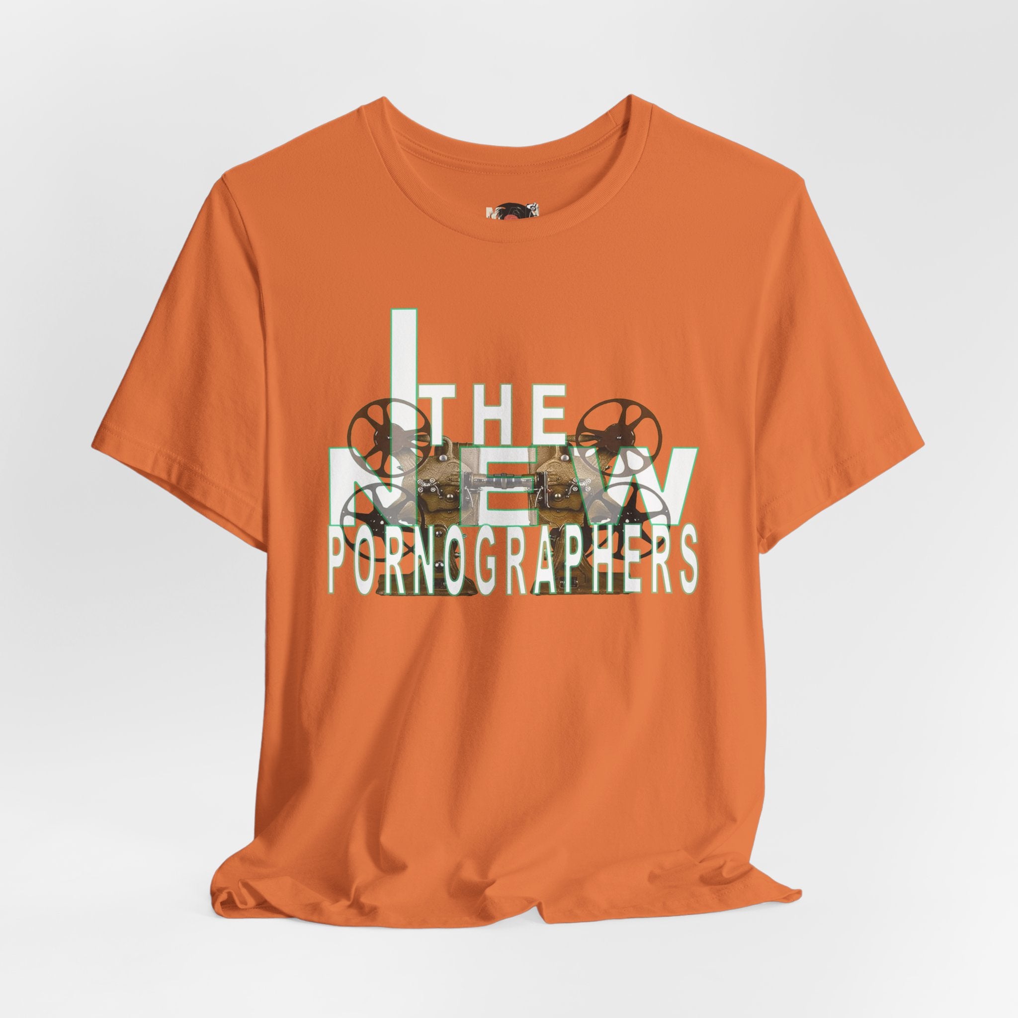 The New Pornographers band art Tee | Vintage film camera graphic