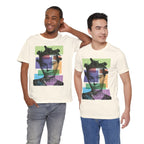 Bjork Portrait Pop Art Tee | Music Face Graphic T-shirt