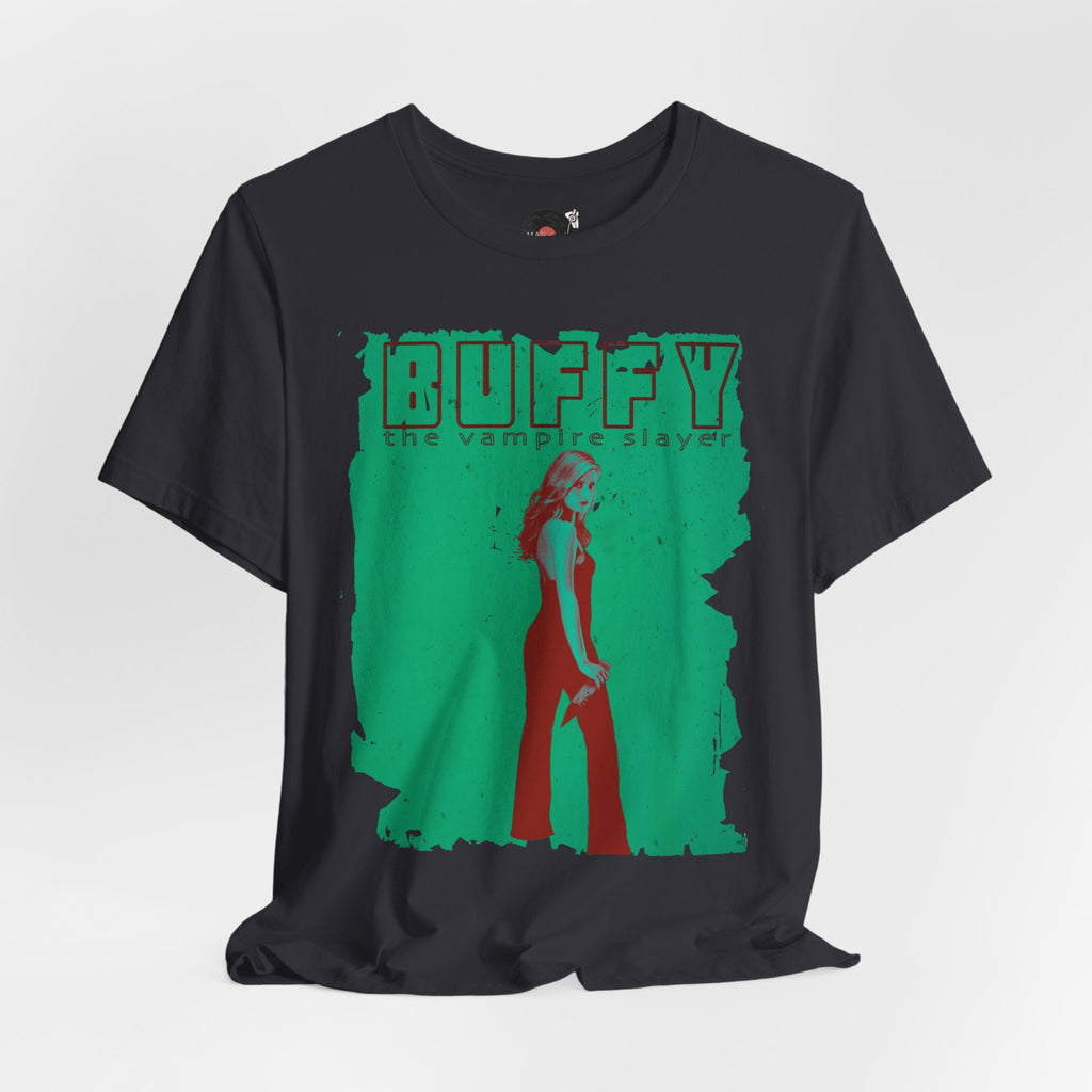 Buffy the Vampire Slayer Retro Poster Tee | Graphic T-Shirt
