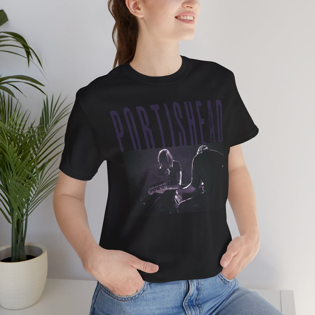 Portishead Live Photo T-Shirt — Trip-Hop Band Tee