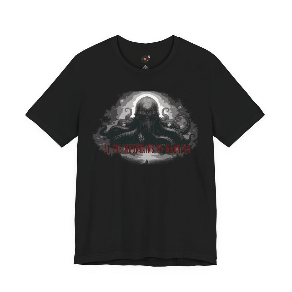 Cthulhu Cosmic Octopus Illustration T-Shirt | Lovecraft Horror Tee