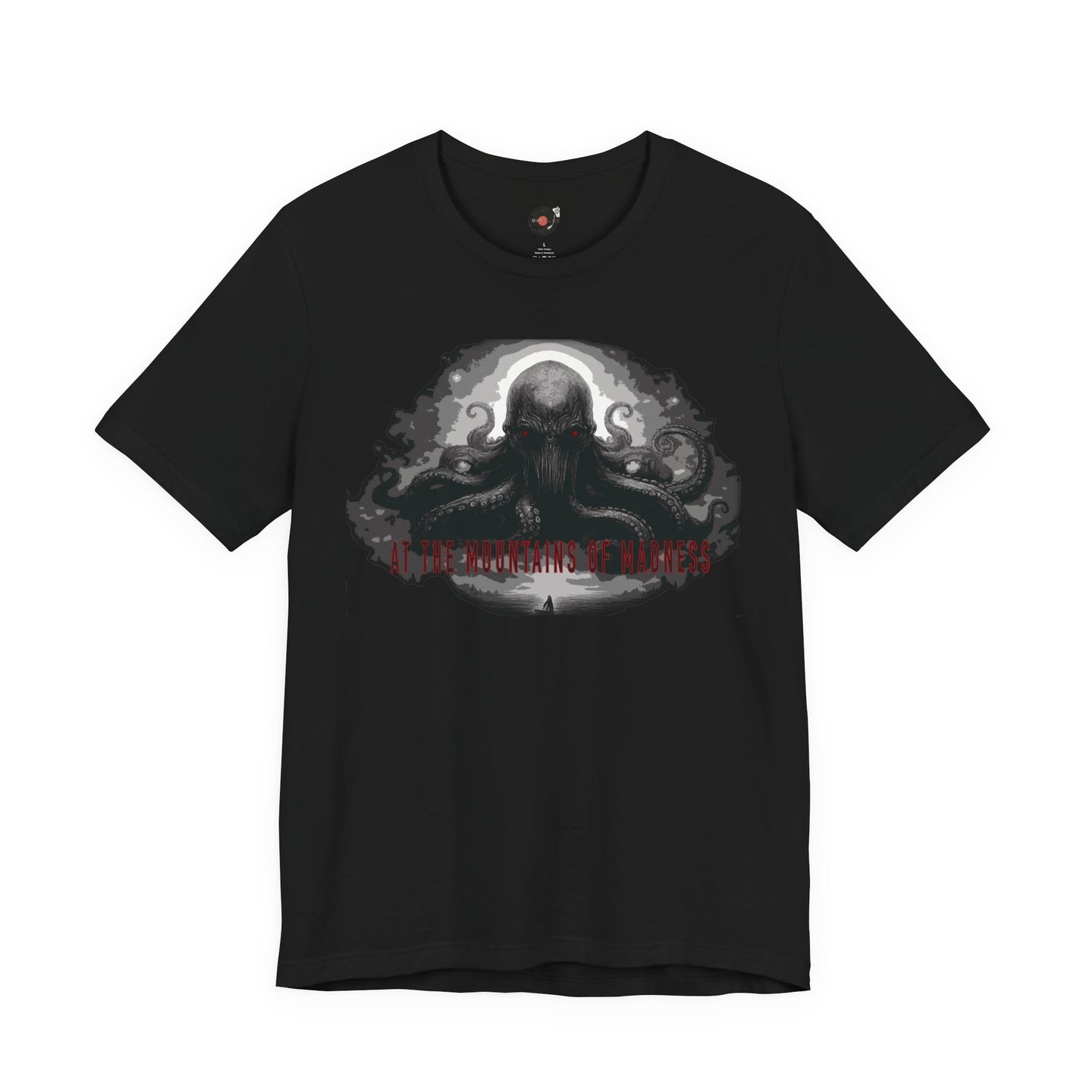 Cthulhu Cosmic Octopus Illustration T-Shirt | Lovecraft Horror Tee