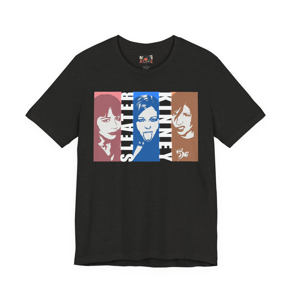 Sleater-Kinney Band Portrait T-Shirt | Indie Rock Tee