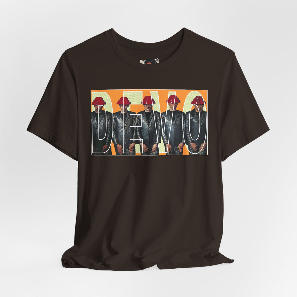 Devo Retro Pop Art Band Tee — Devo Graphic T-Shirt
