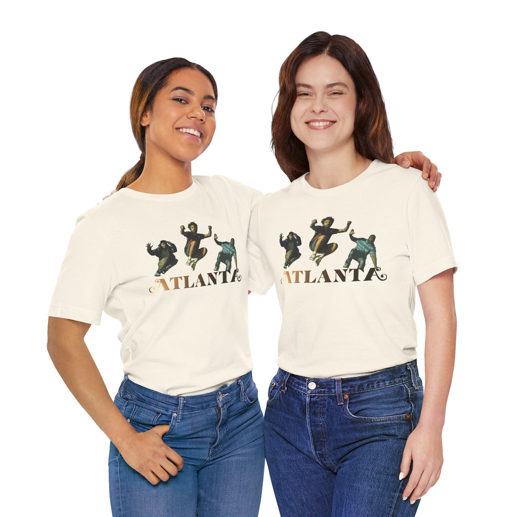 Retro Atlanta TV Show Jumping City Typography Tee