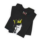 No Kings portrait tee | Graphic Political Satire T-Shirt