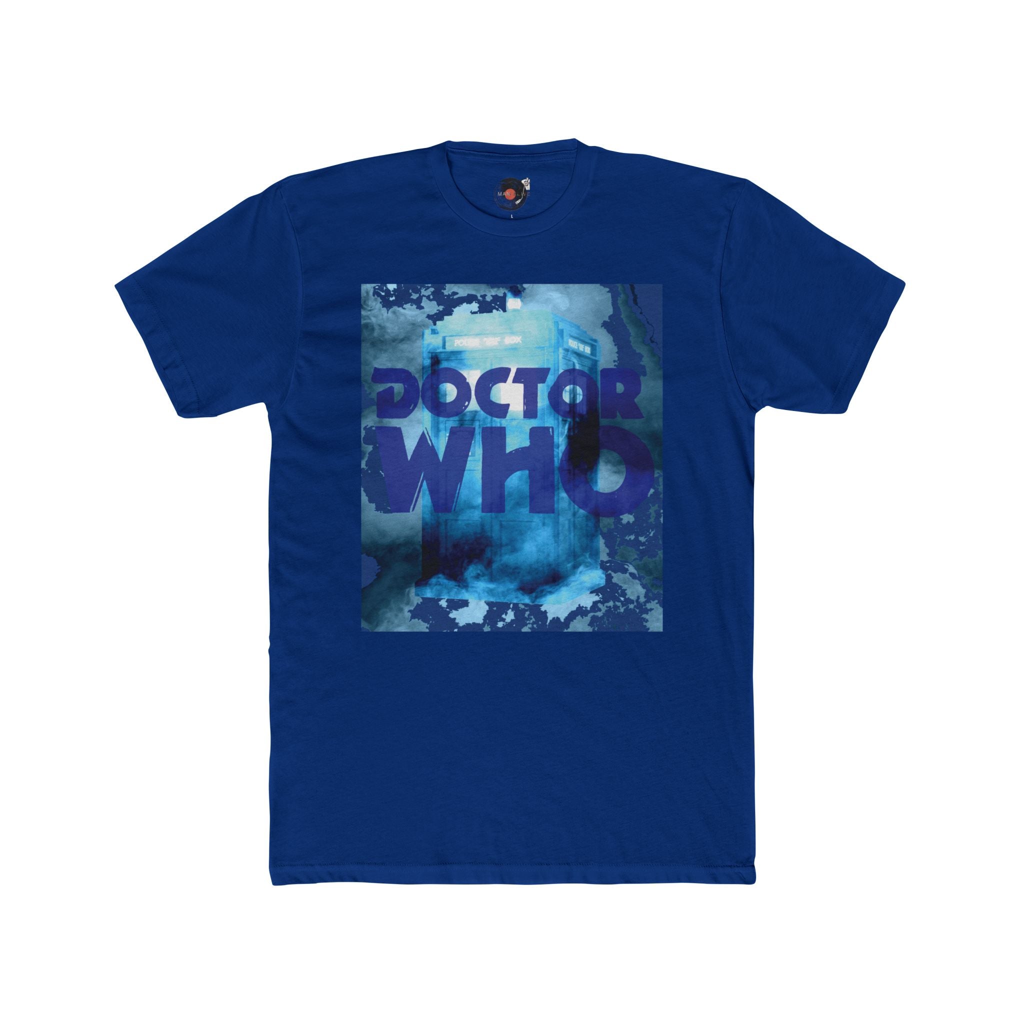 Doctor Who Blue Logo T-Shirt | Sci-Fi TV Series Tee