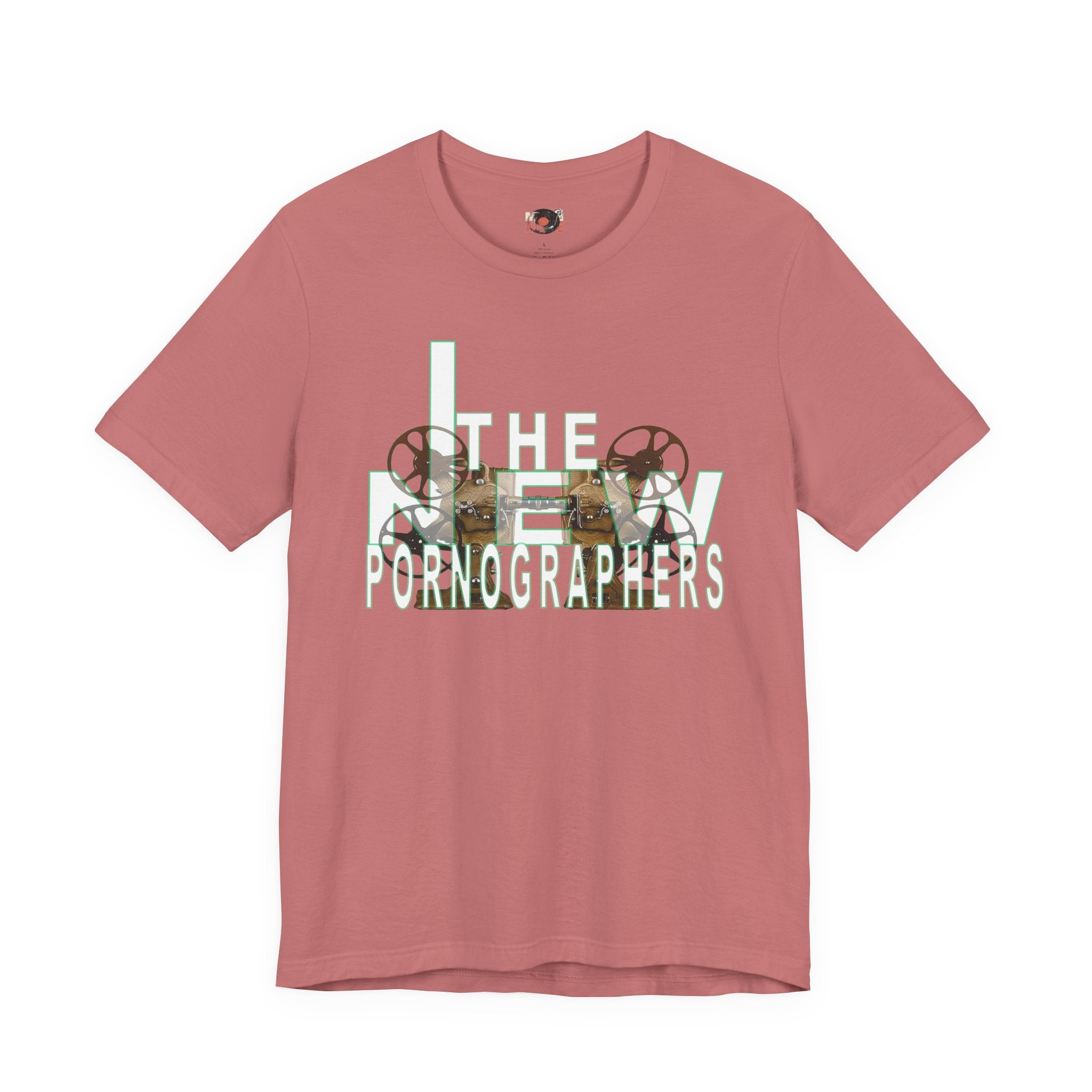 The New Pornographers band art Tee | Vintage film camera graphic