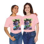 Bjork Portrait Pop Art Tee | Music Face Graphic T-shirt