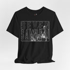 Seven Samurai movie graphic Tee | Classic Kurosawa poster design