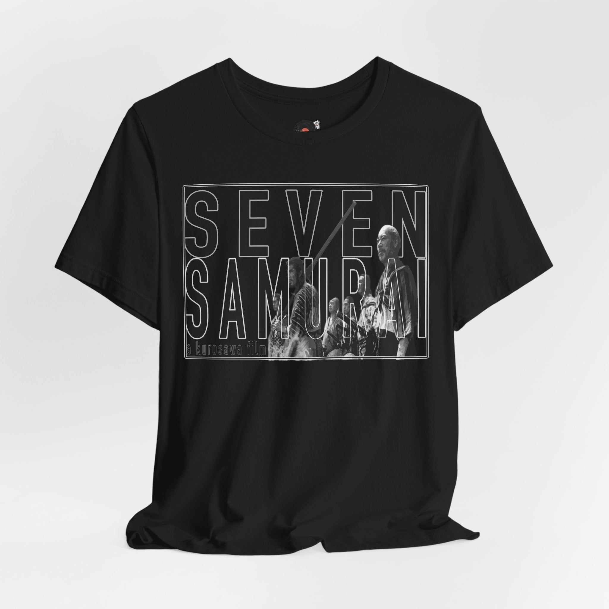 Seven Samurai movie graphic Tee | Classic Kurosawa poster design