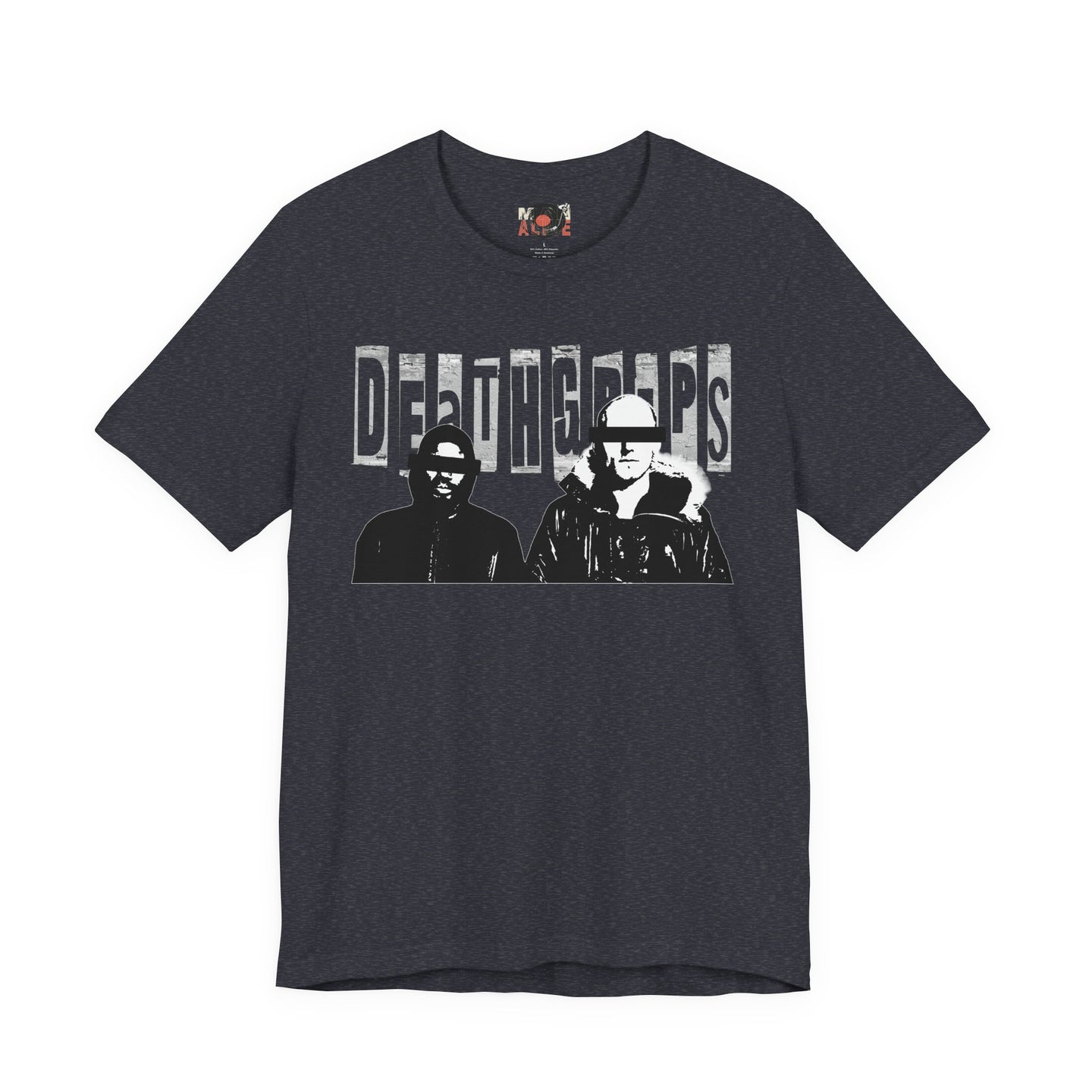 Death Grips duo photo Tee | Experimental Hip-Hop graphic shirt
