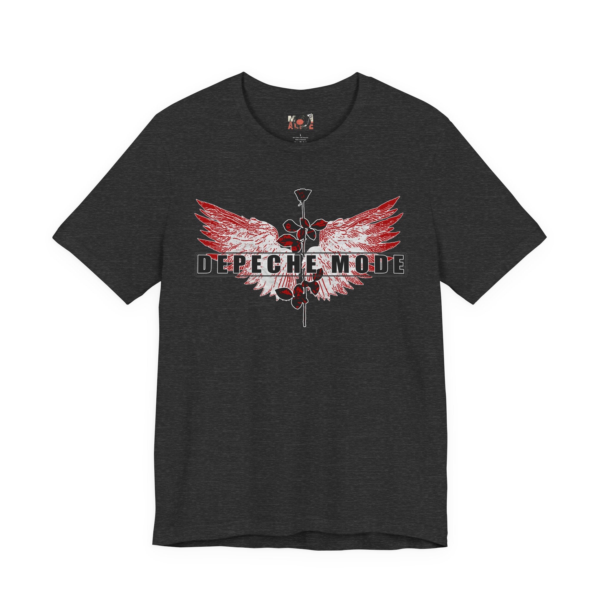 Depeche Mode Wings Rose T-Shirt | Band Logo Tee