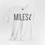 Miles Davis Jazz Music Unisex Tee, Vintage Minimalist Art Shirt, Cool Jazz Lover Gift, Retro Musician T-Shirt, Clean Design Top, Music