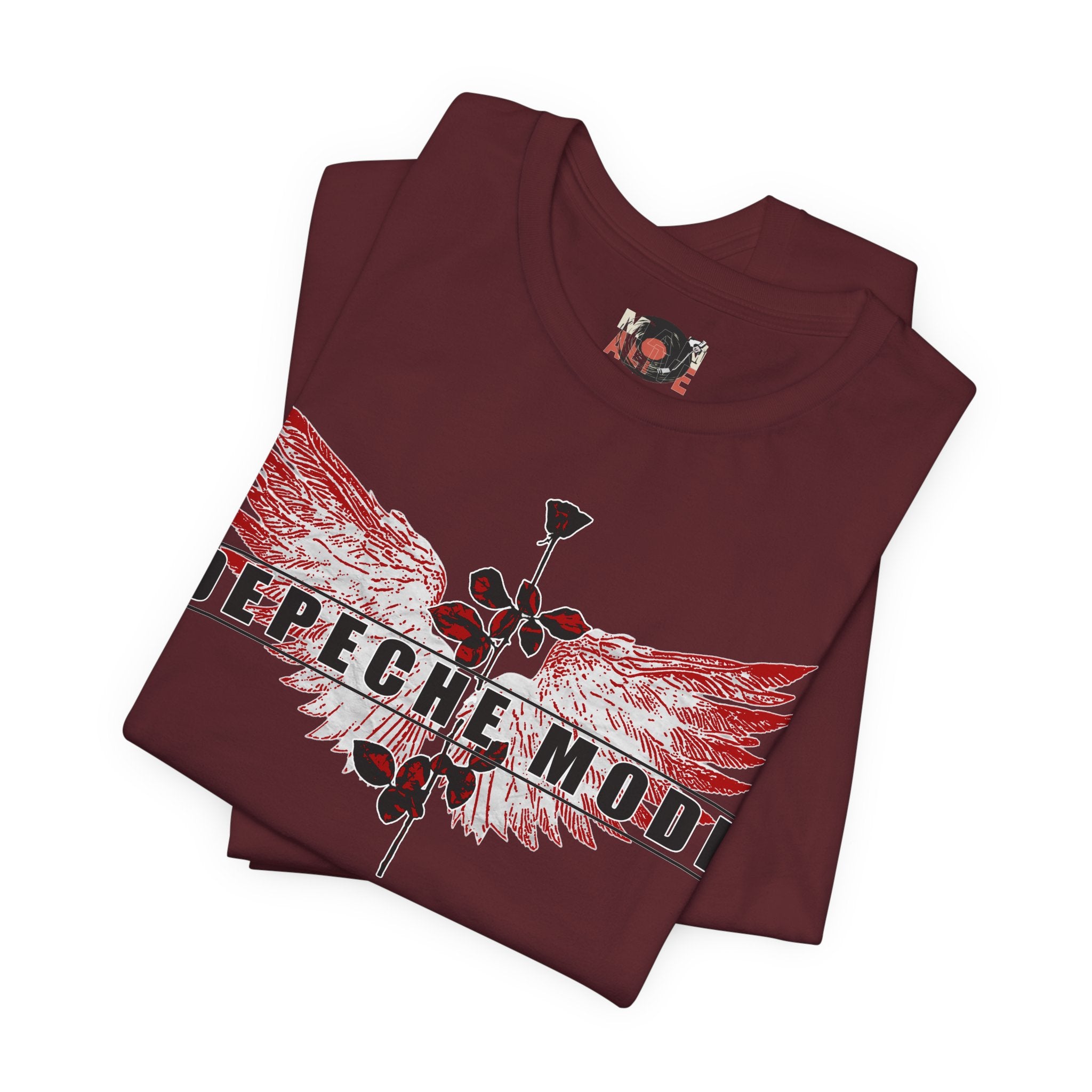Depeche Mode Wings Rose T-Shirt | Band Logo Tee