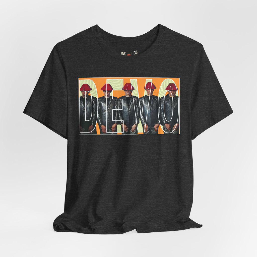 Devo Retro Pop Art Band Tee — Devo Graphic T-Shirt