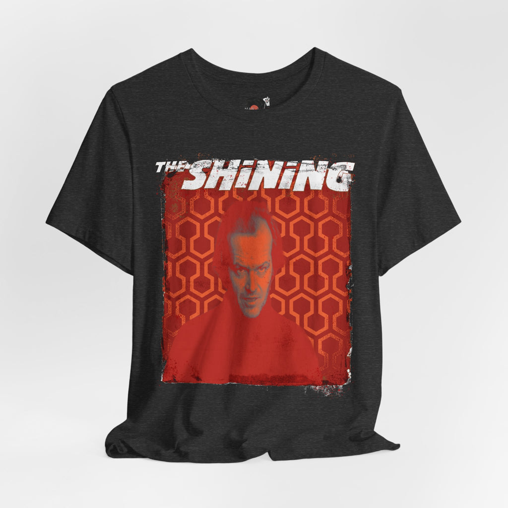 The Shining Carpet Nicholson Portrait T-Shirt | Horror Movie Poster Tee