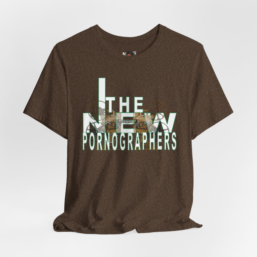 The New Pornographers band art Tee | Vintage film camera graphic