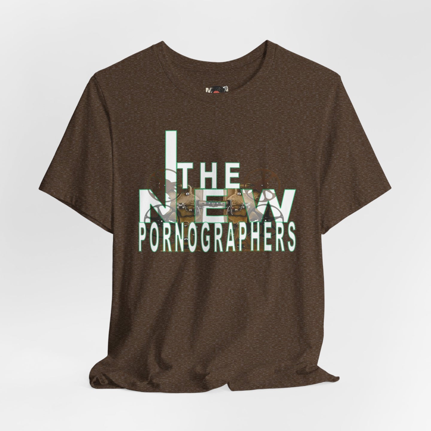 The New Pornographers band art Tee | Vintage film camera graphic