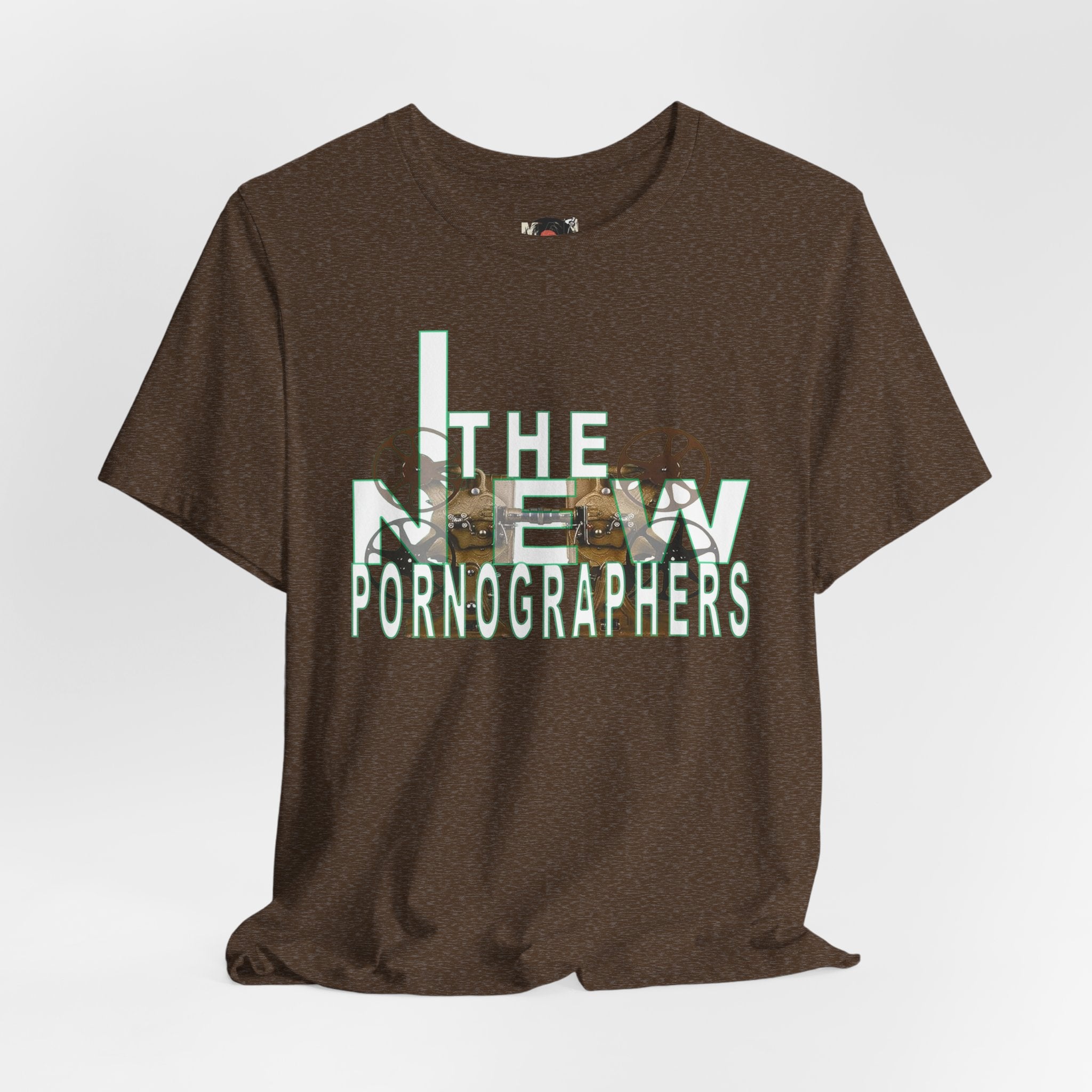 The New Pornographers band art Tee | Vintage film camera graphic