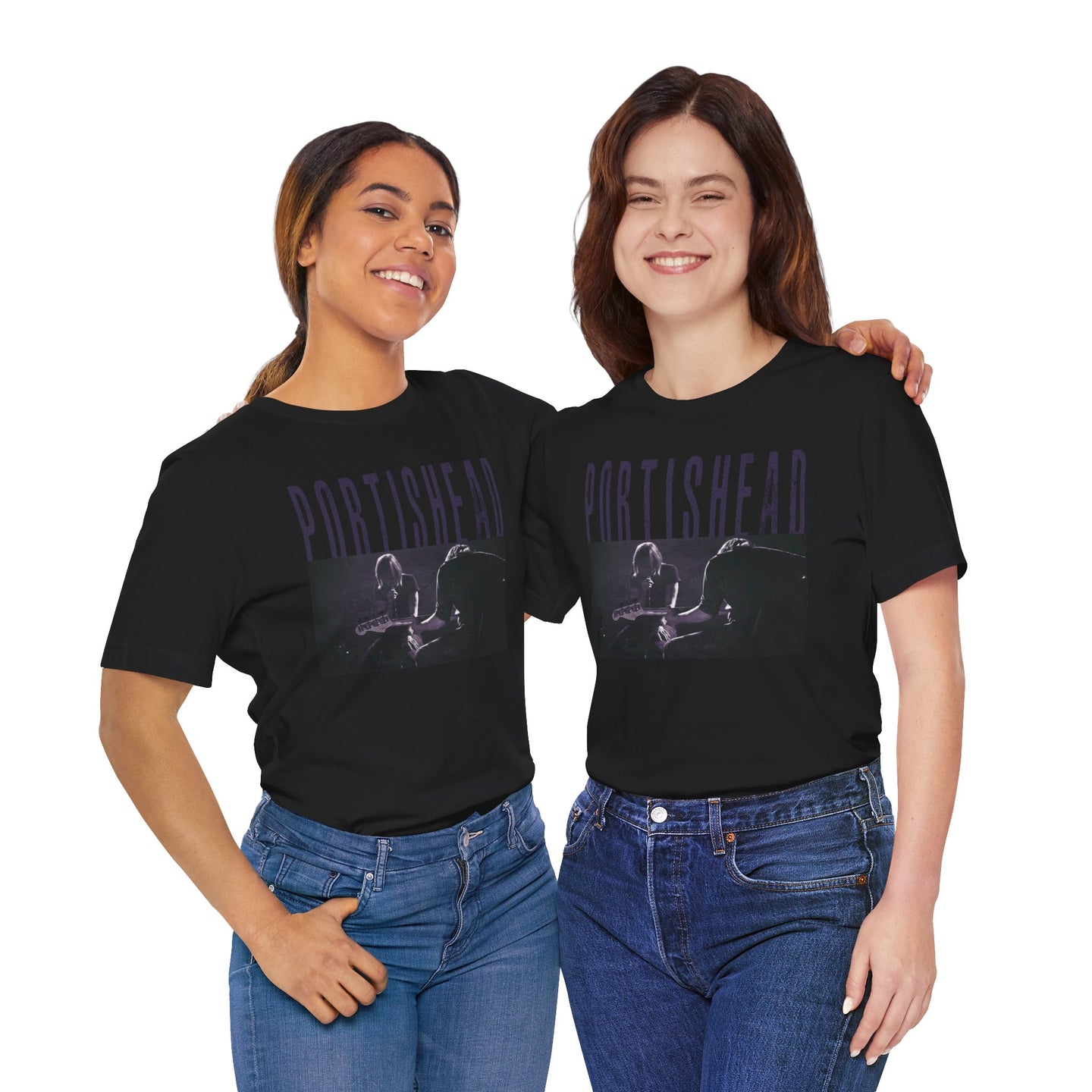 Portishead Live Photo T-Shirt — Trip-Hop Band Tee