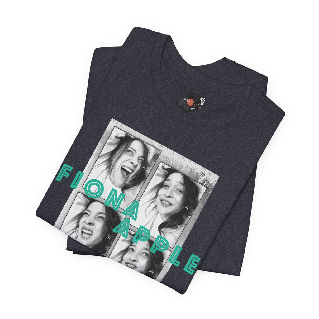 Fiona Apple Collage Tee T-Shirt | Portrait Music Graphic