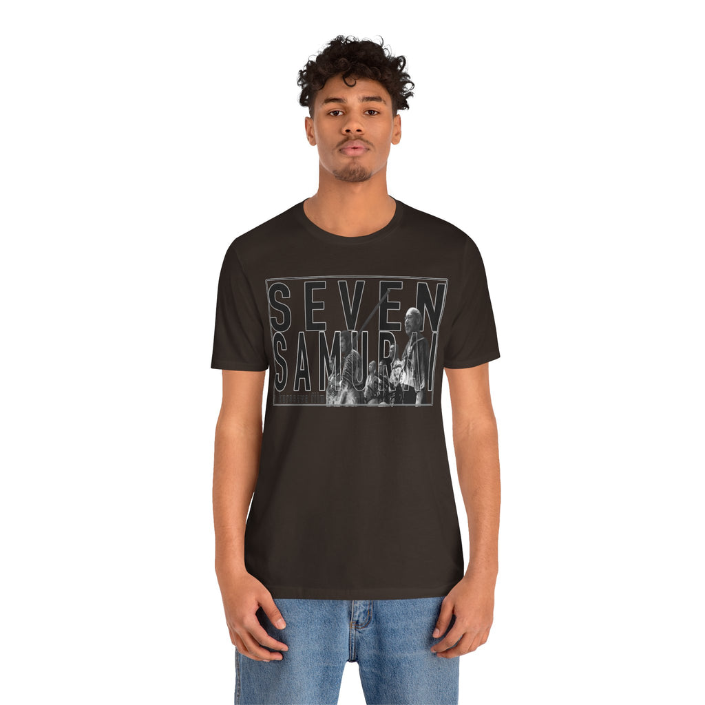 Seven Samurai movie graphic Tee | Classic Kurosawa poster design