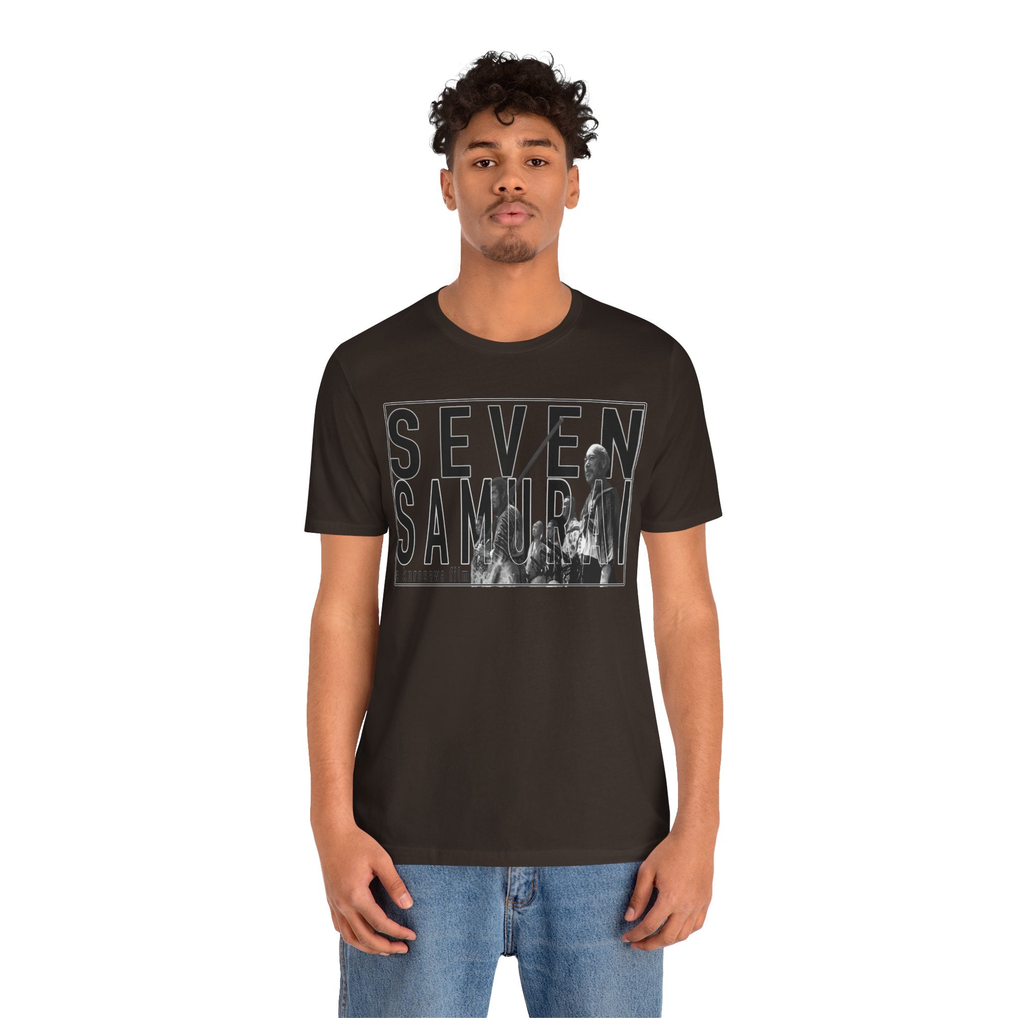 Seven Samurai movie graphic Tee | Classic Kurosawa poster design