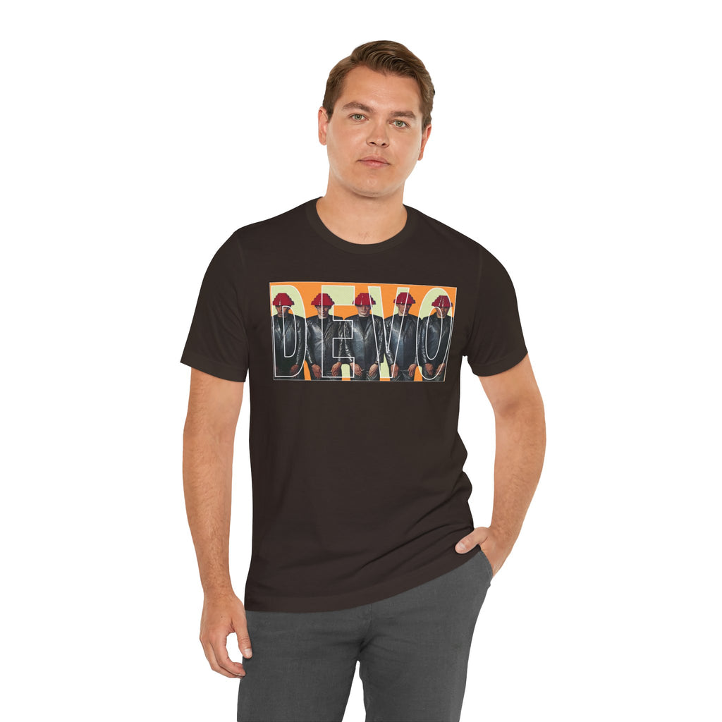 Devo Retro Pop Art Band Tee — Devo Graphic T-Shirt