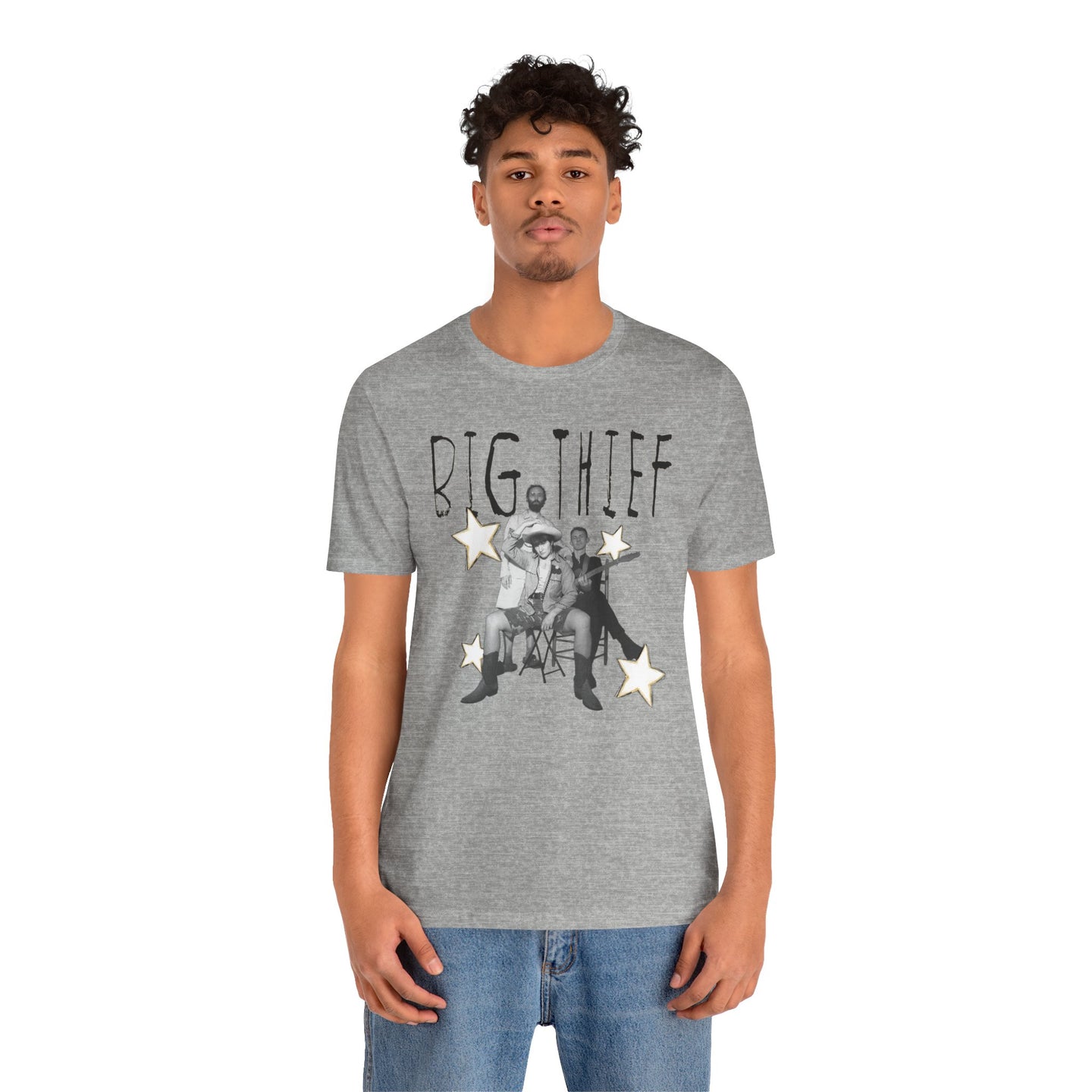 Big Thief Band Photo Tee — Vintage Indie Rock T-Shirt