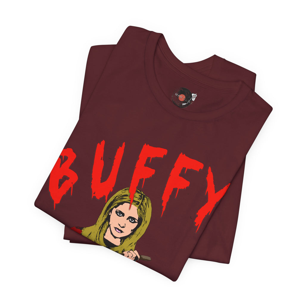 Buffy Vampire Slayer Illustration Tee | Buffy Graphic T-Shirt