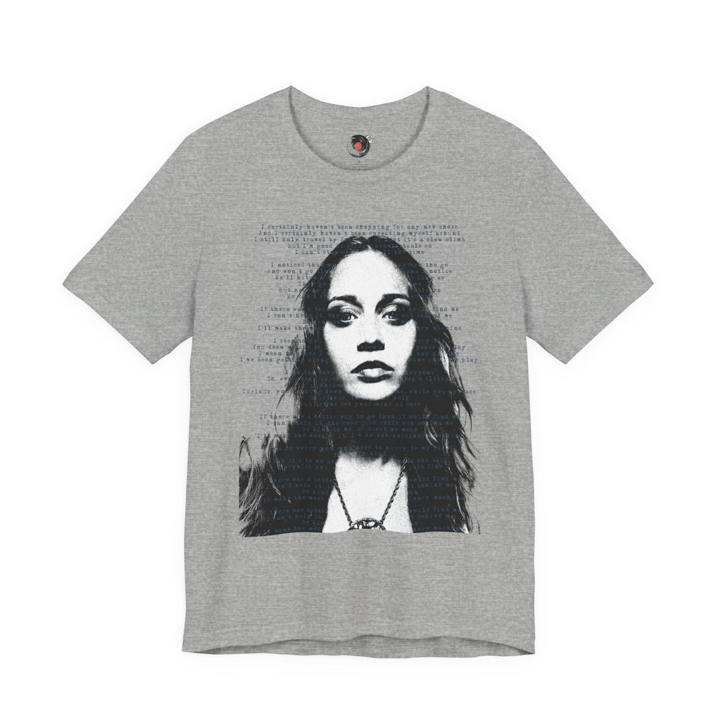 Fiona Apple Portrait Extraordinary Machine Grunge T-Shirt