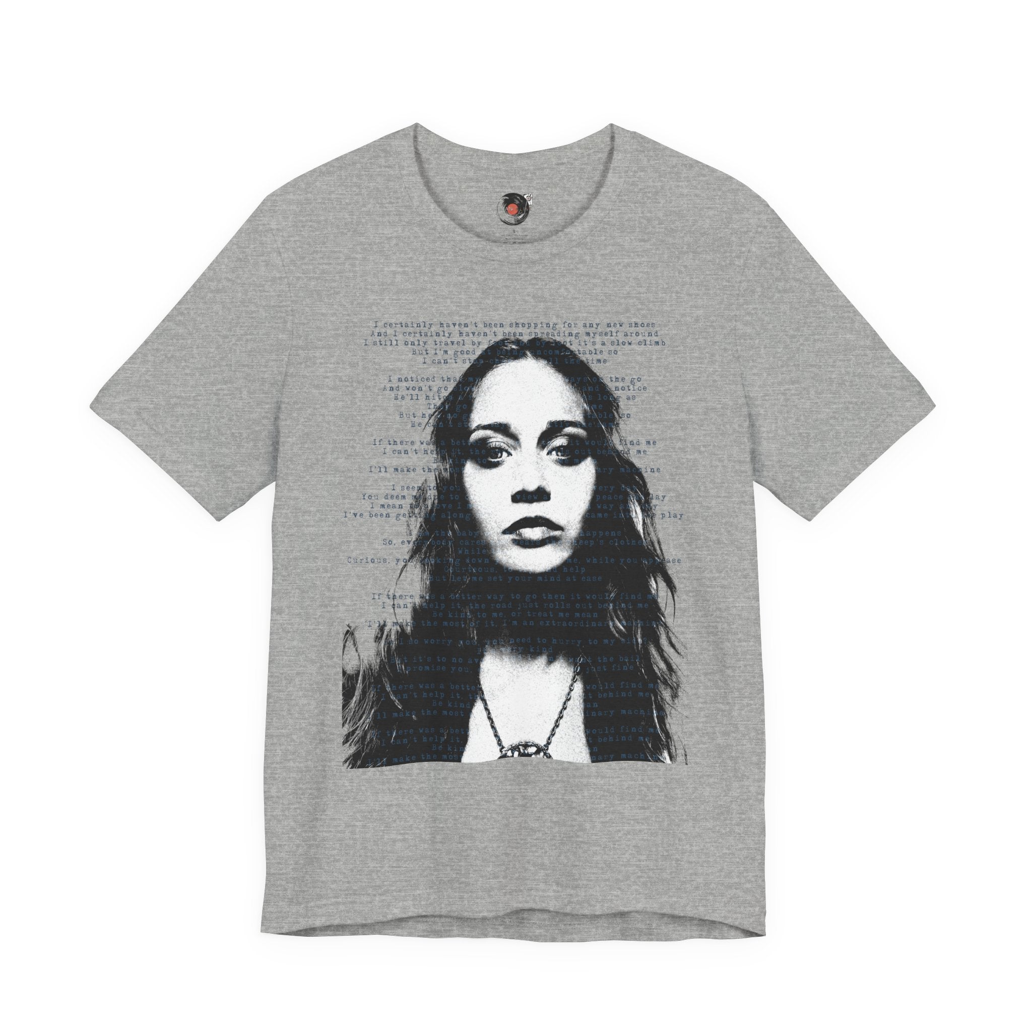Fiona Apple Portrait Extraordinary Machine Grunge T-Shirt