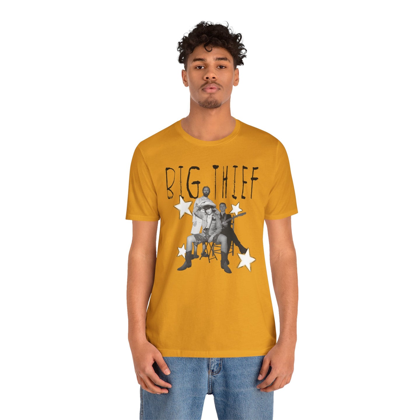 Big Thief Band Photo Tee — Vintage Indie Rock T-Shirt