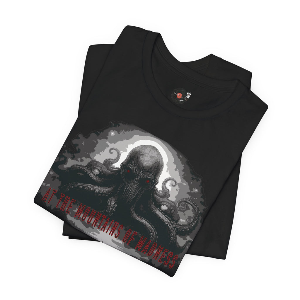 Cthulhu Cosmic Octopus Illustration T-Shirt | Lovecraft Horror Tee