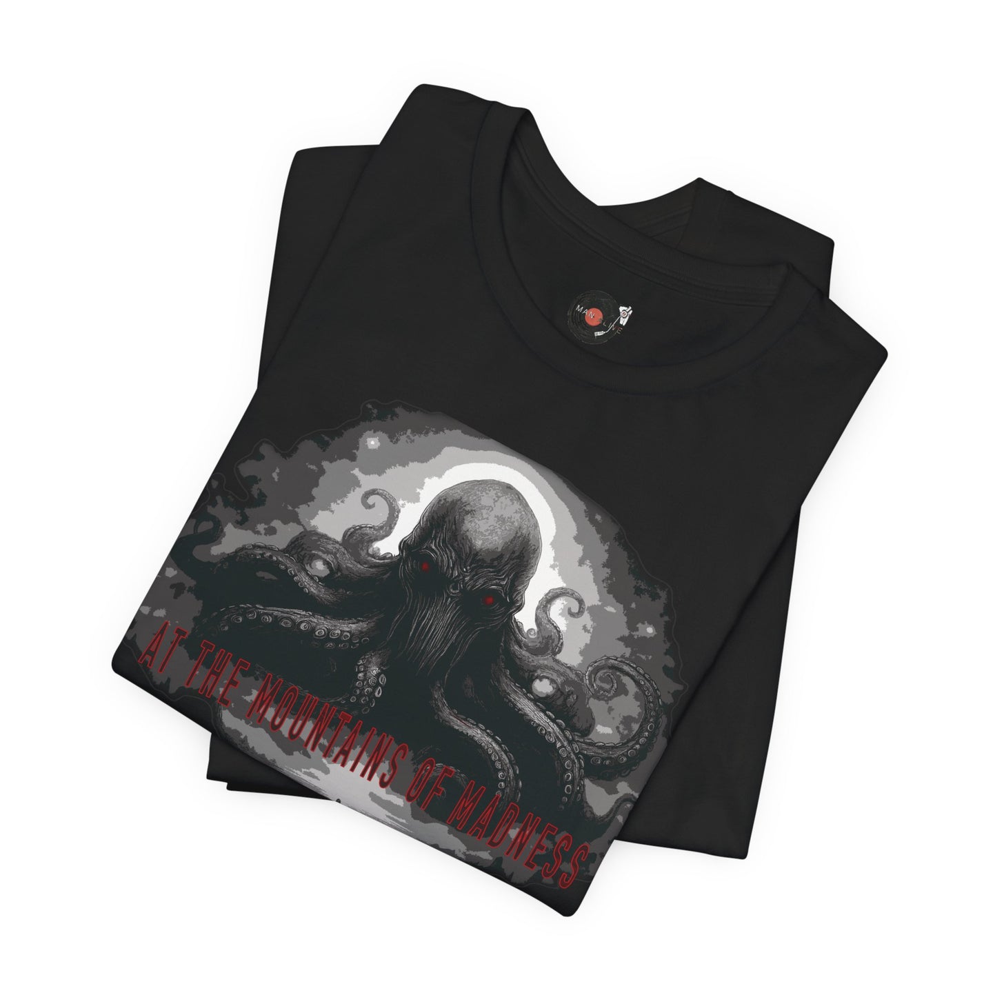 Cthulhu Cosmic Octopus Illustration T-Shirt | Lovecraft Horror Tee