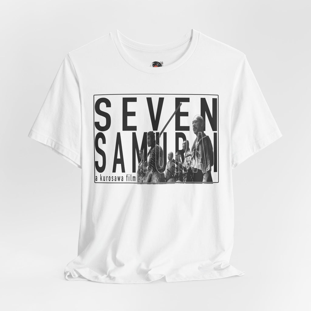 Seven Samurai movie graphic Tee | Classic Kurosawa poster design